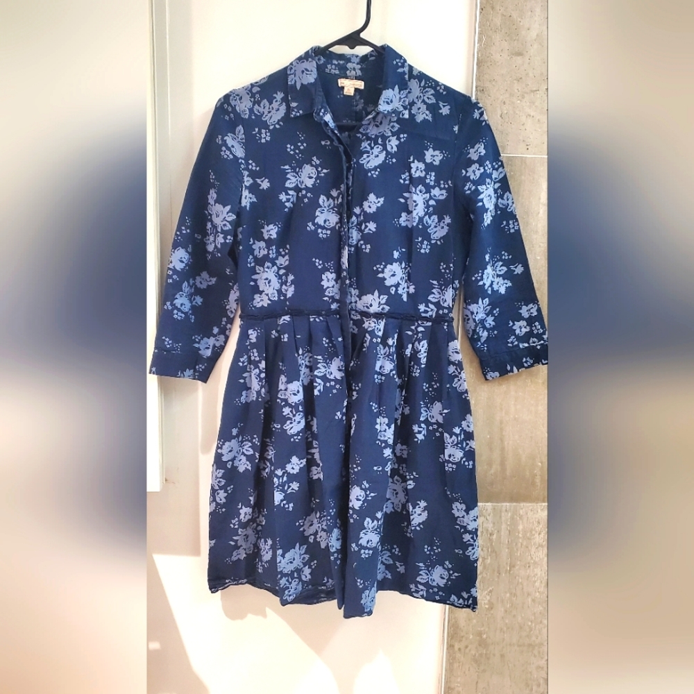XS Gap denim pattern dress